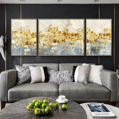 طقم مكون من ثلاث لوحات