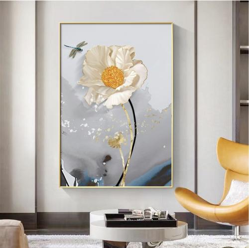 لوحه الورد تجريدي الاكثر مبيعا