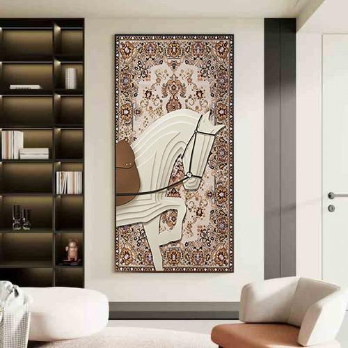 لوحة الخيل طولية