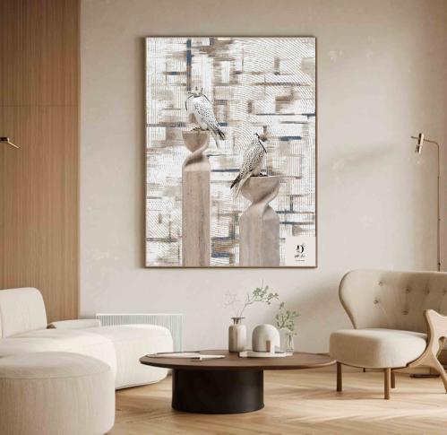 لوحه الصقور