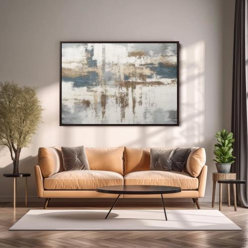 لوحه تجريدي طباعة