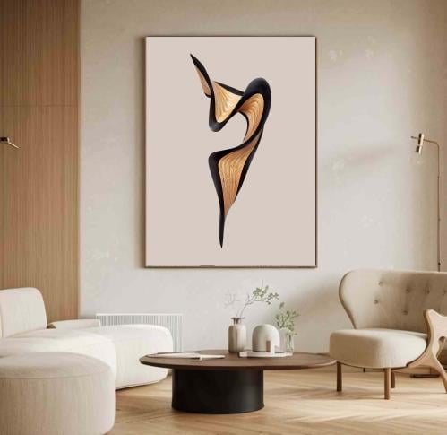 لوحة ثري دي