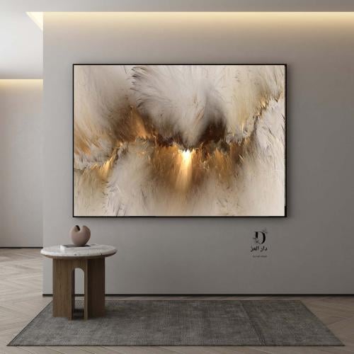 لوحه تجريدي  طباعة