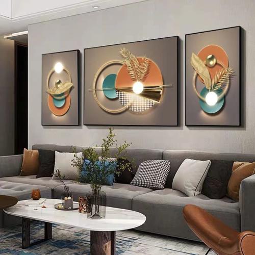 طقم مكون من ثلاث لوحات