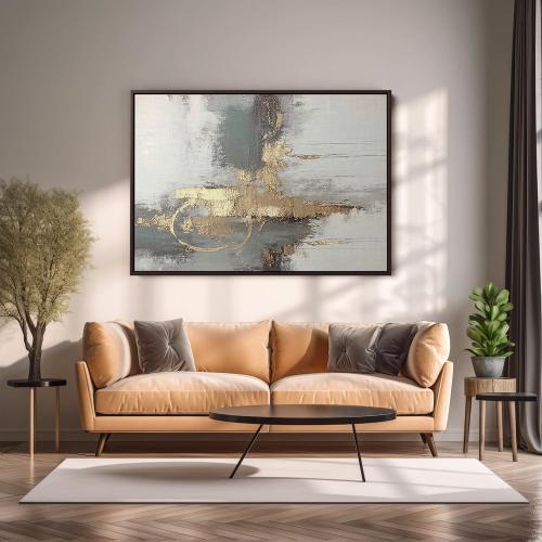 لوحه تجريدي طباعة