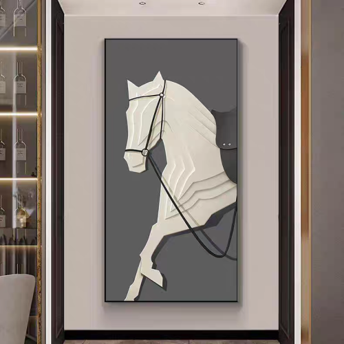 لوحة الخيل طولية