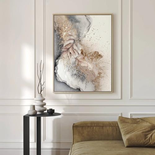 لوحه تجريدي طباعة