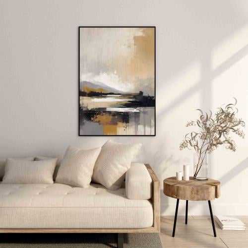 لوحه تجريدي طباعة