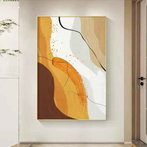 لوحه تجريدي طباعة