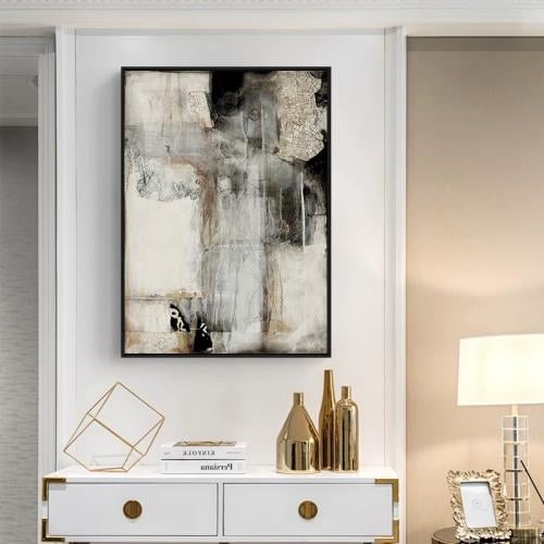 لوحه تجريدي  طباعة