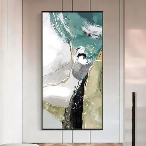 لوحة تجريدي طباعه