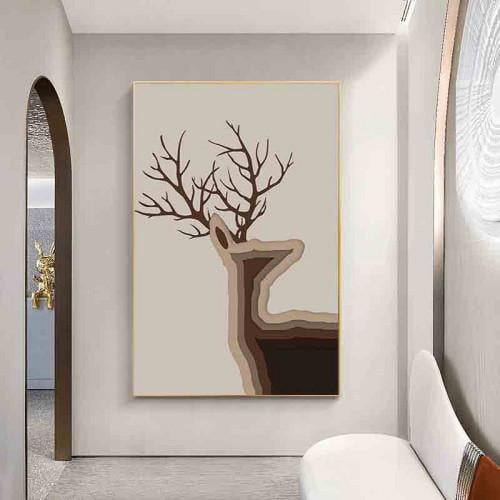 لوحه الغزال