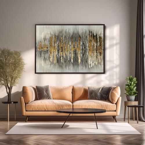 لوحه تجريدي طباعة