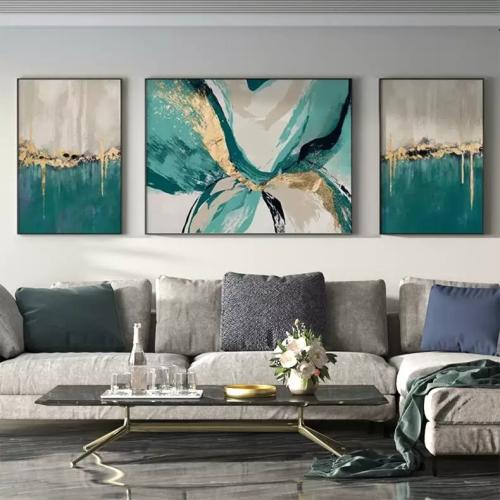 طقم مكون من ثلاث لوحات