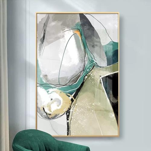 لوحه تجريدي طباعة