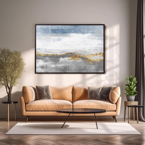 لوحه تجريدي طباعة