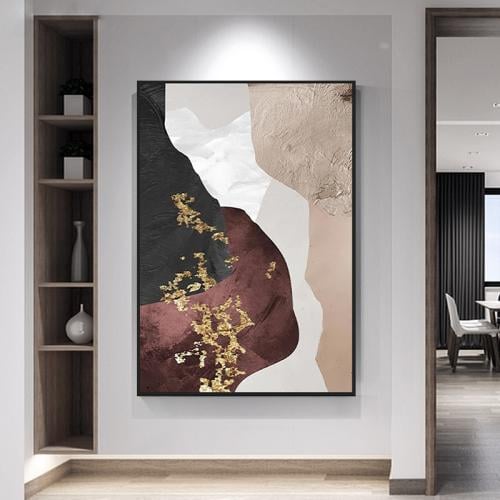 لوحه تجريدي طباعة