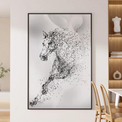 لوحه الخيل طباعة