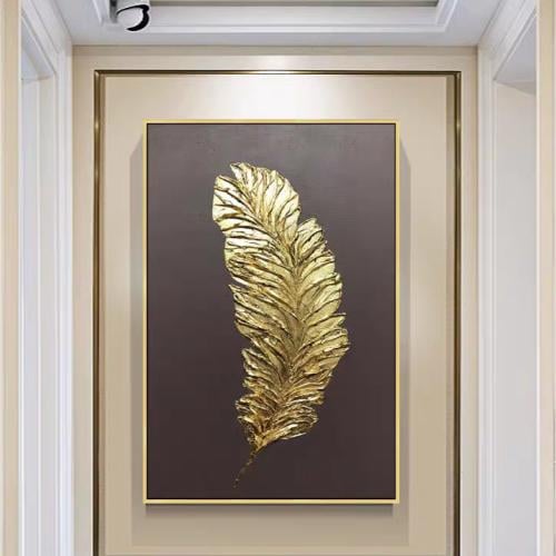 لوحه  الريشة الذهبية