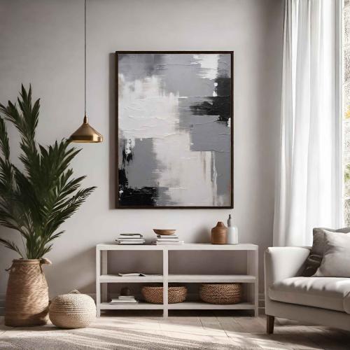 لوحه تجريدي طباعة