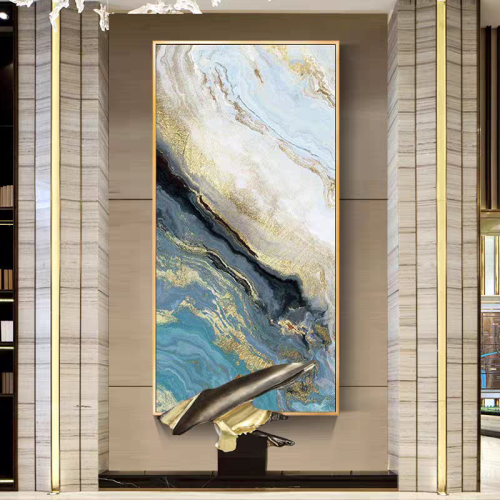 لوحة تجريدي طباعه