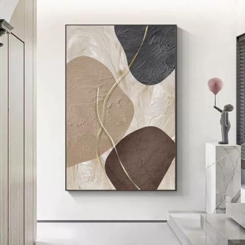 لوحه تجريدي طباعة