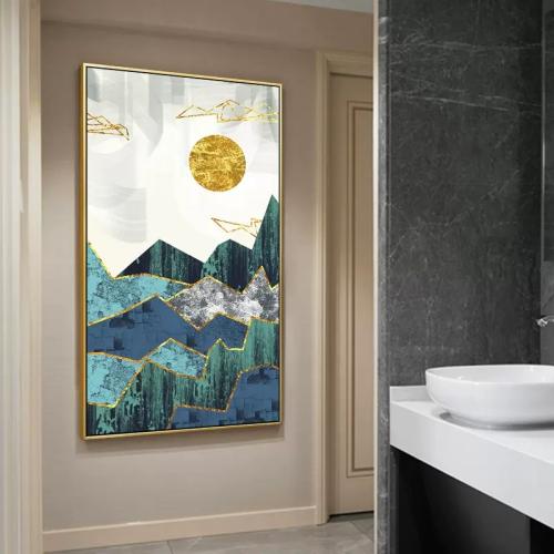 لوحه تجريدي طباعة