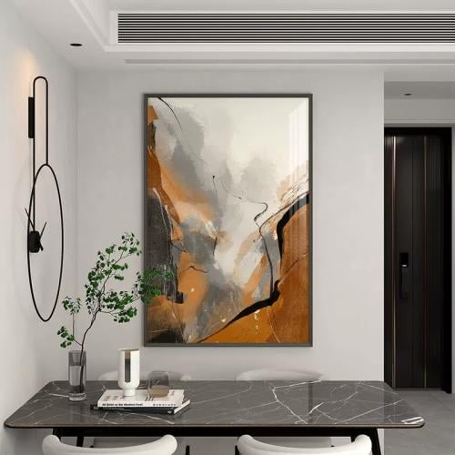 لوحه تجريدي طباعة