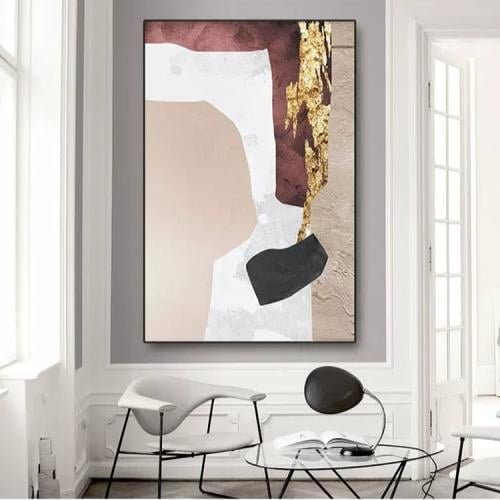 لوحه تجريدي طباعة