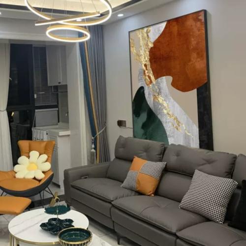 لوحه تجريدي طباعة