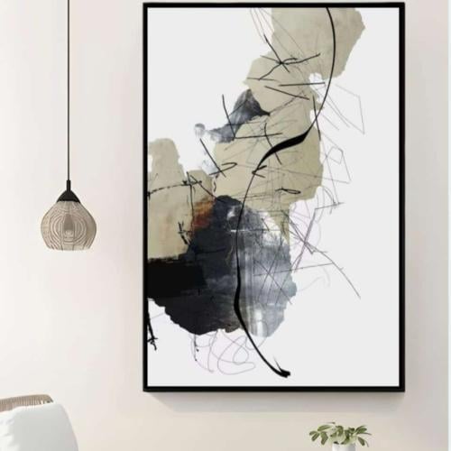 لوحه مودرين طباعة