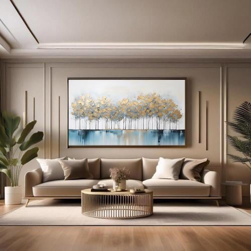 لوحة الاشجار