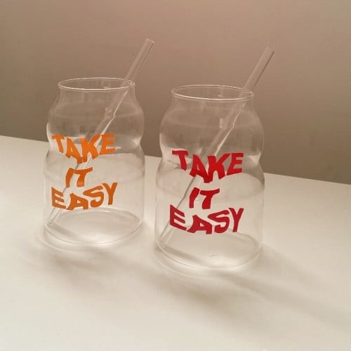 كوب take it easy