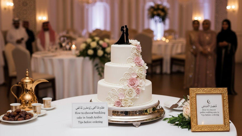 طرق اختيار كيكة الزفاف المثالية: نصائح قبل الطلب