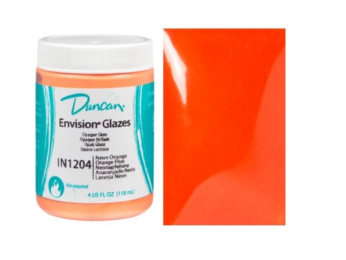 IN 1204 برتقالي فاقع قليز لامع (118ml)