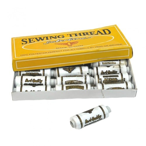 خيوط خياطة - ابيض