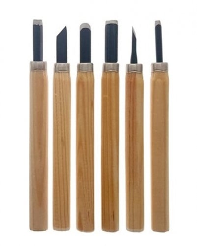 مجموعة ادوات نحت متعدد الاستخدامات - 6 قطع