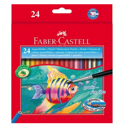 قلم تلوين مائي من فابر كاستل - عبوة من 24