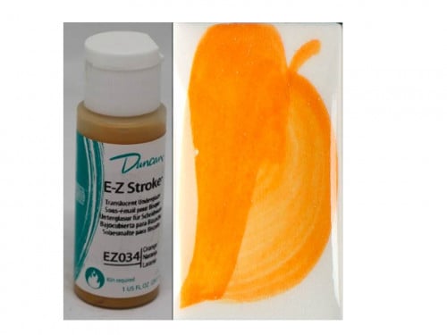 EZ 034 Orange and drizzle semi-transparent matte