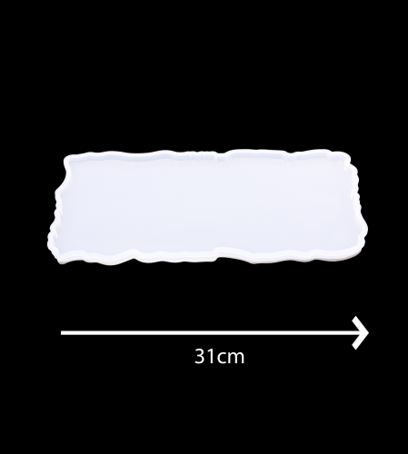 قالب سيليكون شكل مستطيل مع مقبض معدني