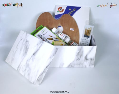 صندوق فن الالوان الزيتية