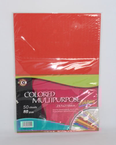 multipurpose colored paper