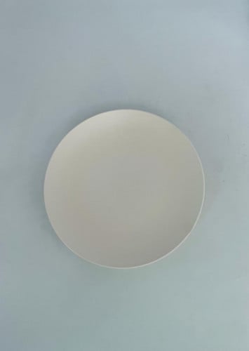 صحن فخار وسط