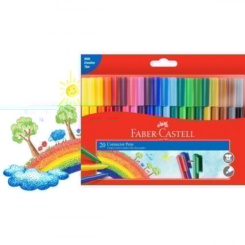 أقلام فابر كاستل 20 قطعة