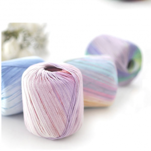 خيوط قطن ملونه 16#