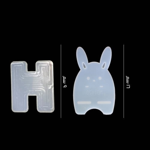 قالب سيليكون شكل ستناد ارنب 1450