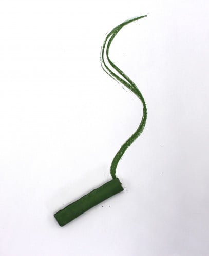 Wax chalk colors - dark green