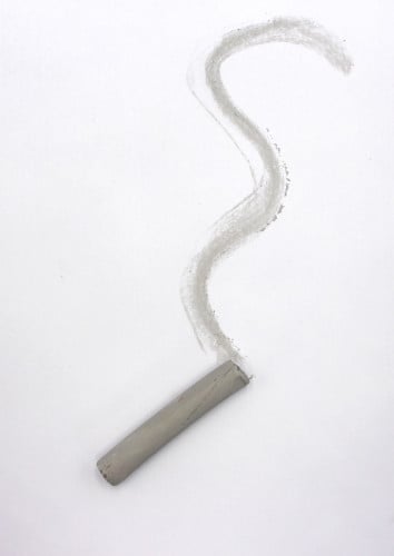 الوان اندرقليز طباشير شمعية - رمادي