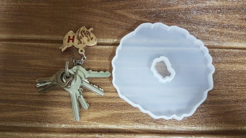 قالب سيليكون كوستير وسط مفرغ