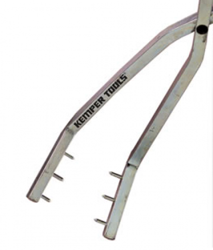 6 tooth raku burner oven tongs